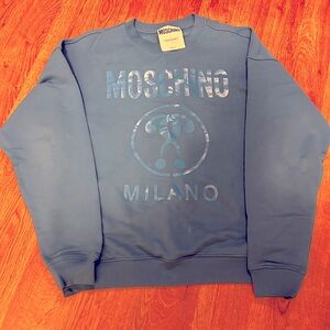 Moschino Milano Sweatshirt Blue size XL great condition